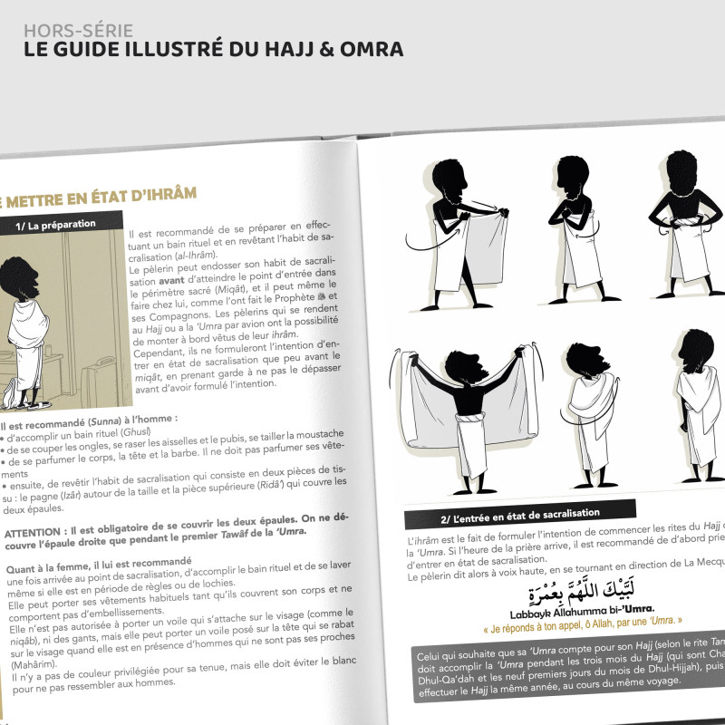 Le guide du Hajj et de la Omra illustré BDouin Éditions
