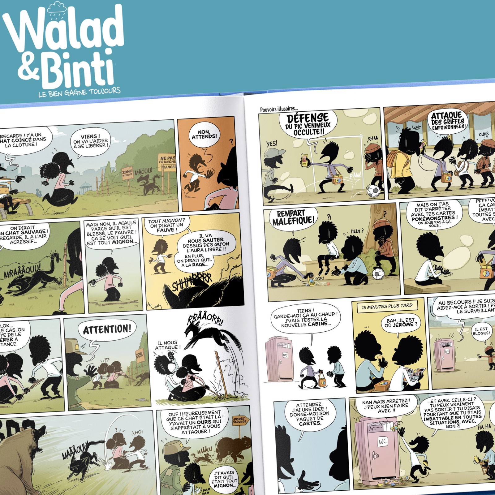 Walad Walad et Binti, de la Famille Foulane, la BD de 46 pages chez BDOUIN