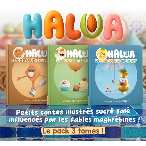 Pack Contes HALUA – 3...
