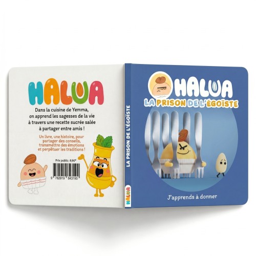 La prison de l'égoïste (T04) – Conte enfant HALUA