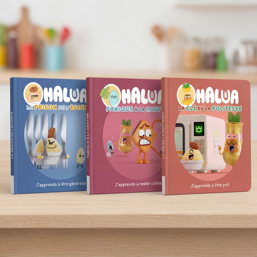 Pack HALUA – Les Valeurs du Quotidien (Tomes 04 à 06)
