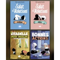 Pack Les bases du petit musulman : la prière, les invocations, les bonnes actions